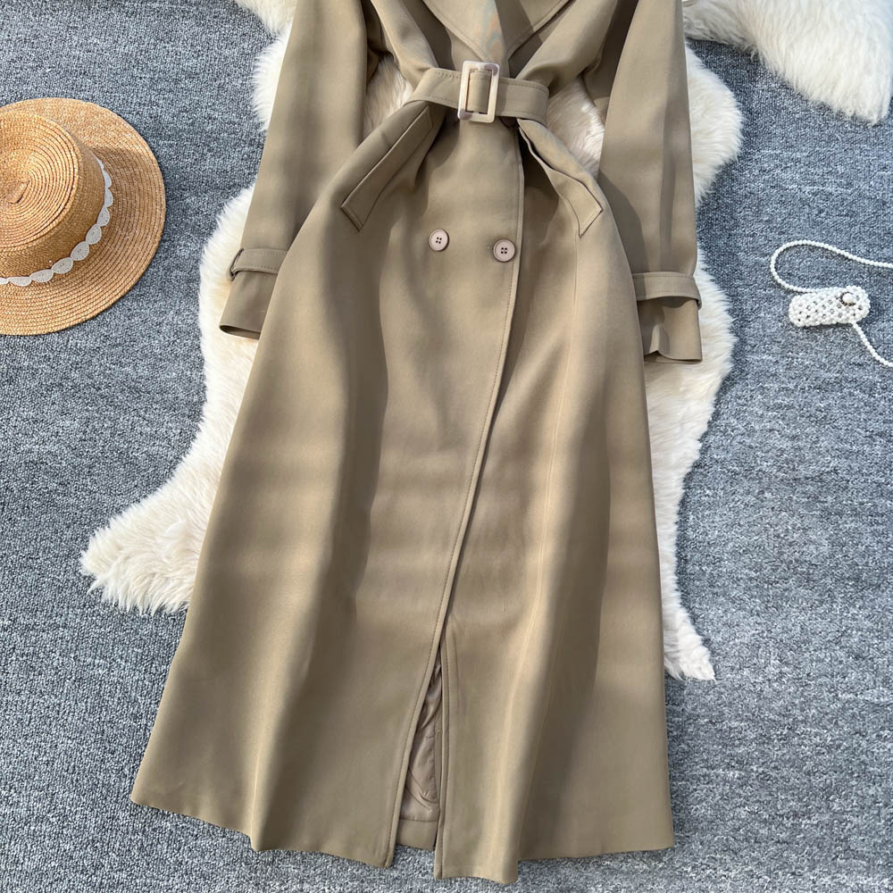 Bandage British style cardigan fashion niche windbreaker