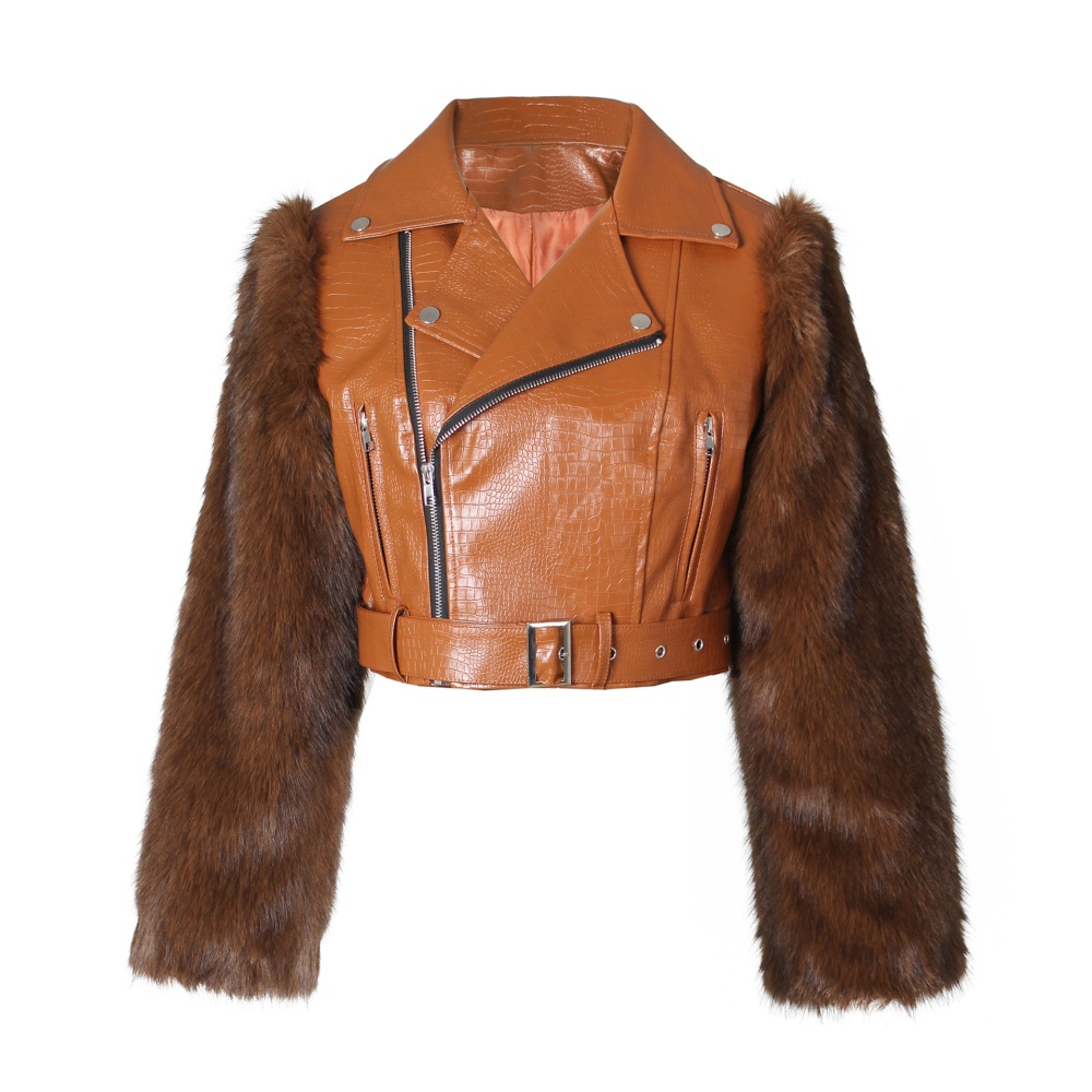 Locomotive street coat thermal tops for women