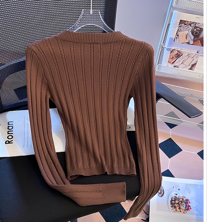 Spring tops all-match sweater