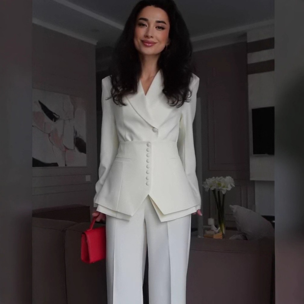 Commuting coat fashion business suit a set for women