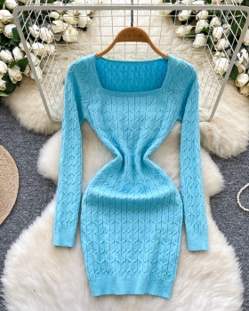 Twist pattern dress elasticity T-back for women