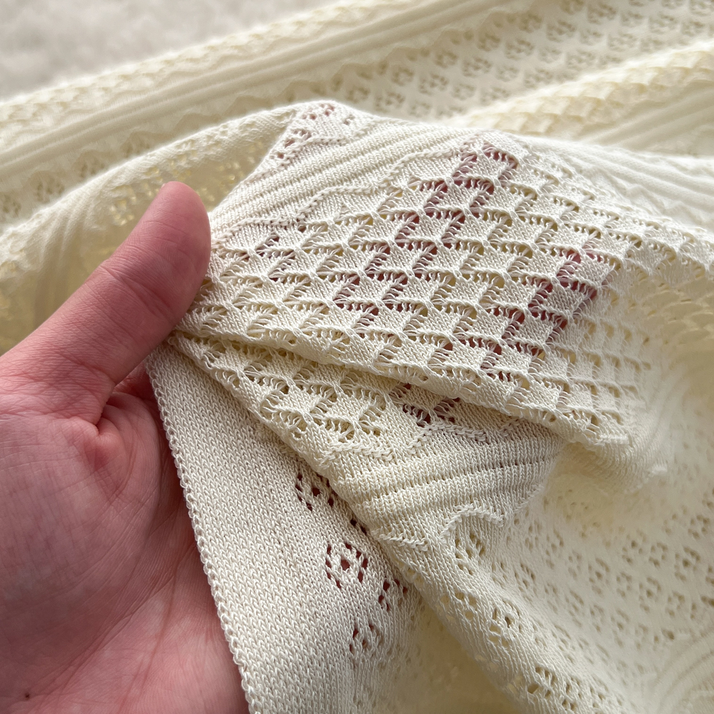 Ladies France style knitted dress spring pinched waist long dress