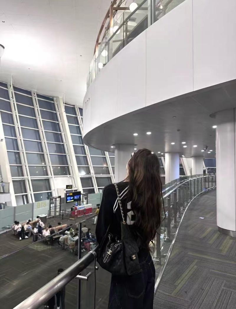 Autumn zip sports coat Korean style mixed colors tops