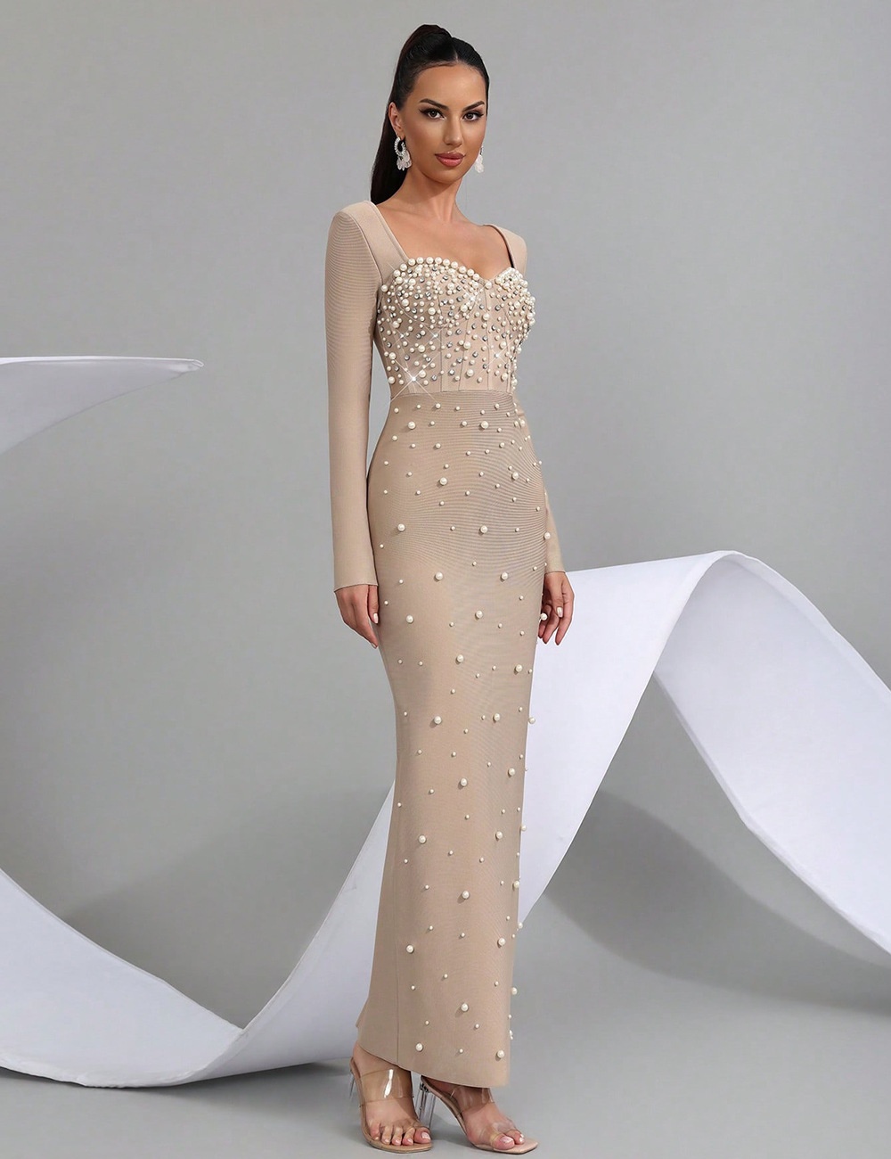 Bandage formal dress elegant dress for women