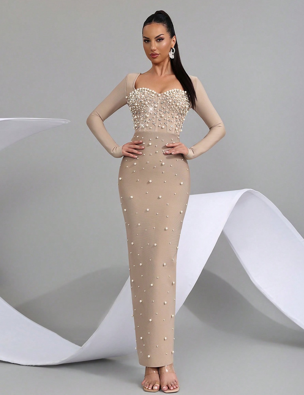 Bandage formal dress elegant dress for women