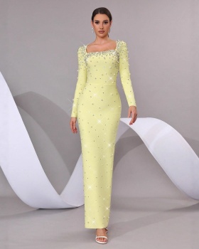 Luxurious long dress formal dress for women