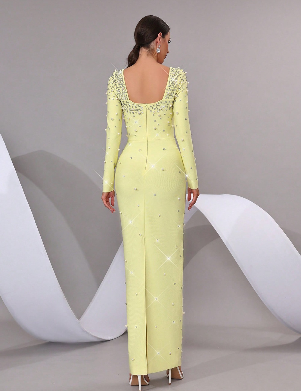 Luxurious long dress formal dress for women