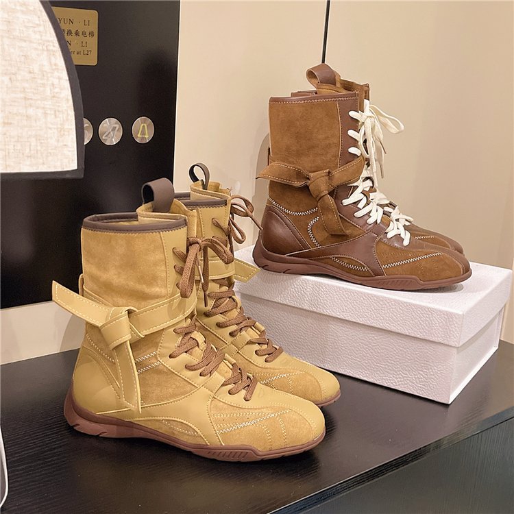 Side zipper women's boots martin boots for women