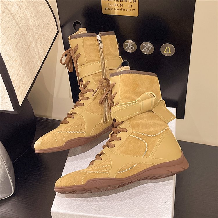 Side zipper women's boots martin boots for women