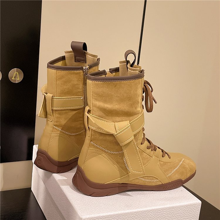 Side zipper women's boots martin boots for women