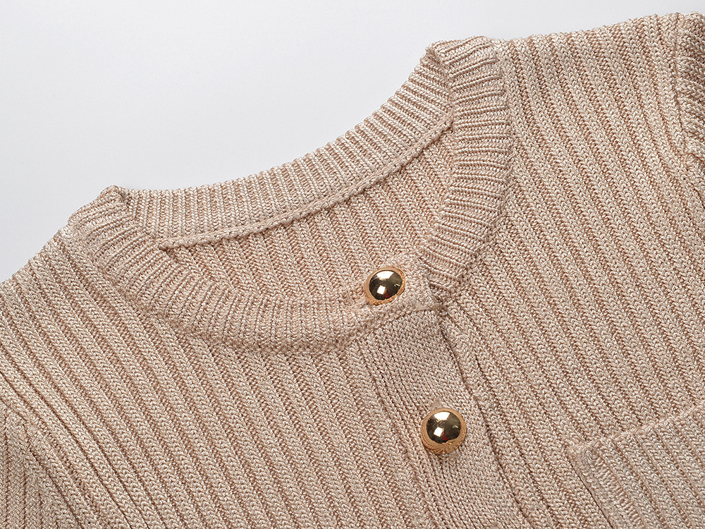 Autumn and winter France style breasted chanelstyle dress