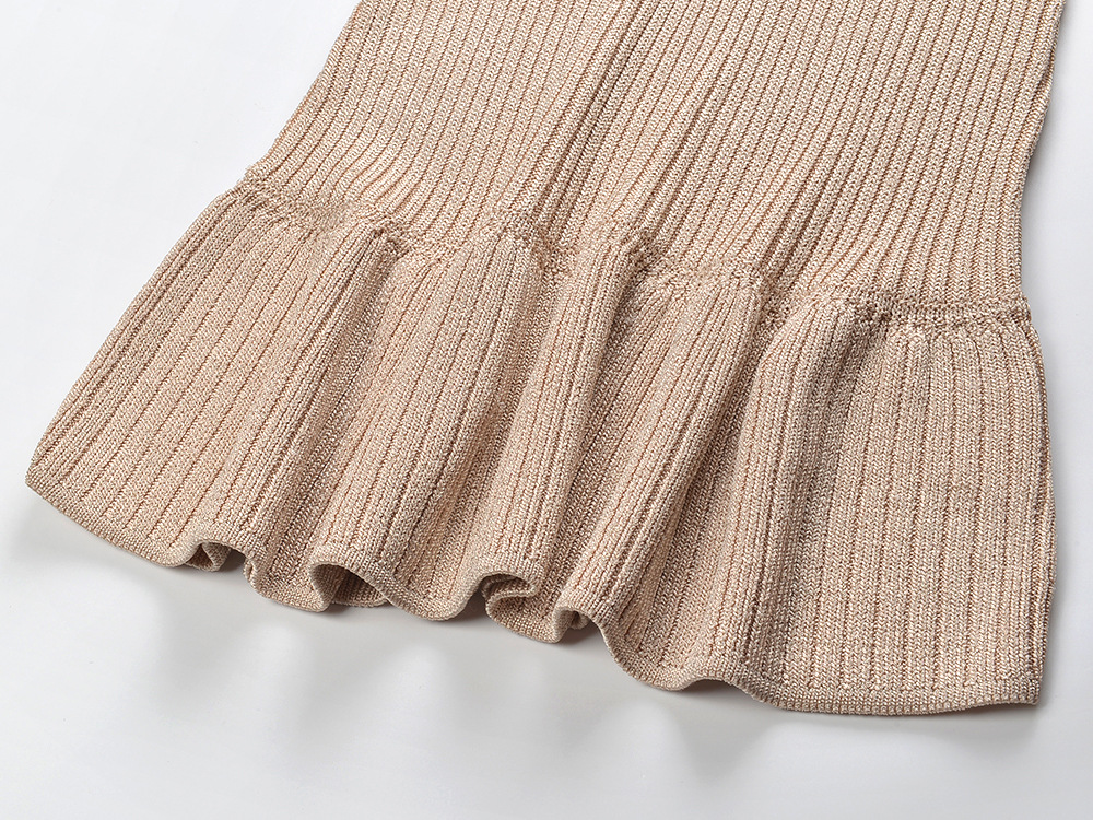 Autumn and winter France style breasted chanelstyle dress