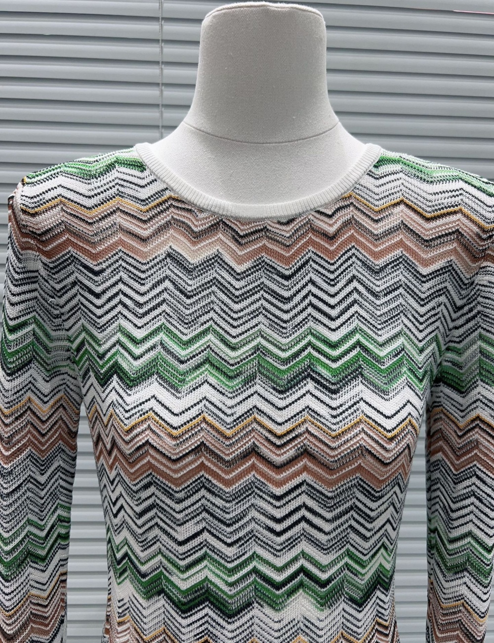 Wave patterns temperament autumn and winter fashion dress