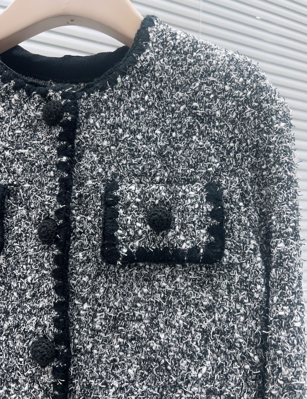 Autumn and winter chanelstyle coat commuting cardigan