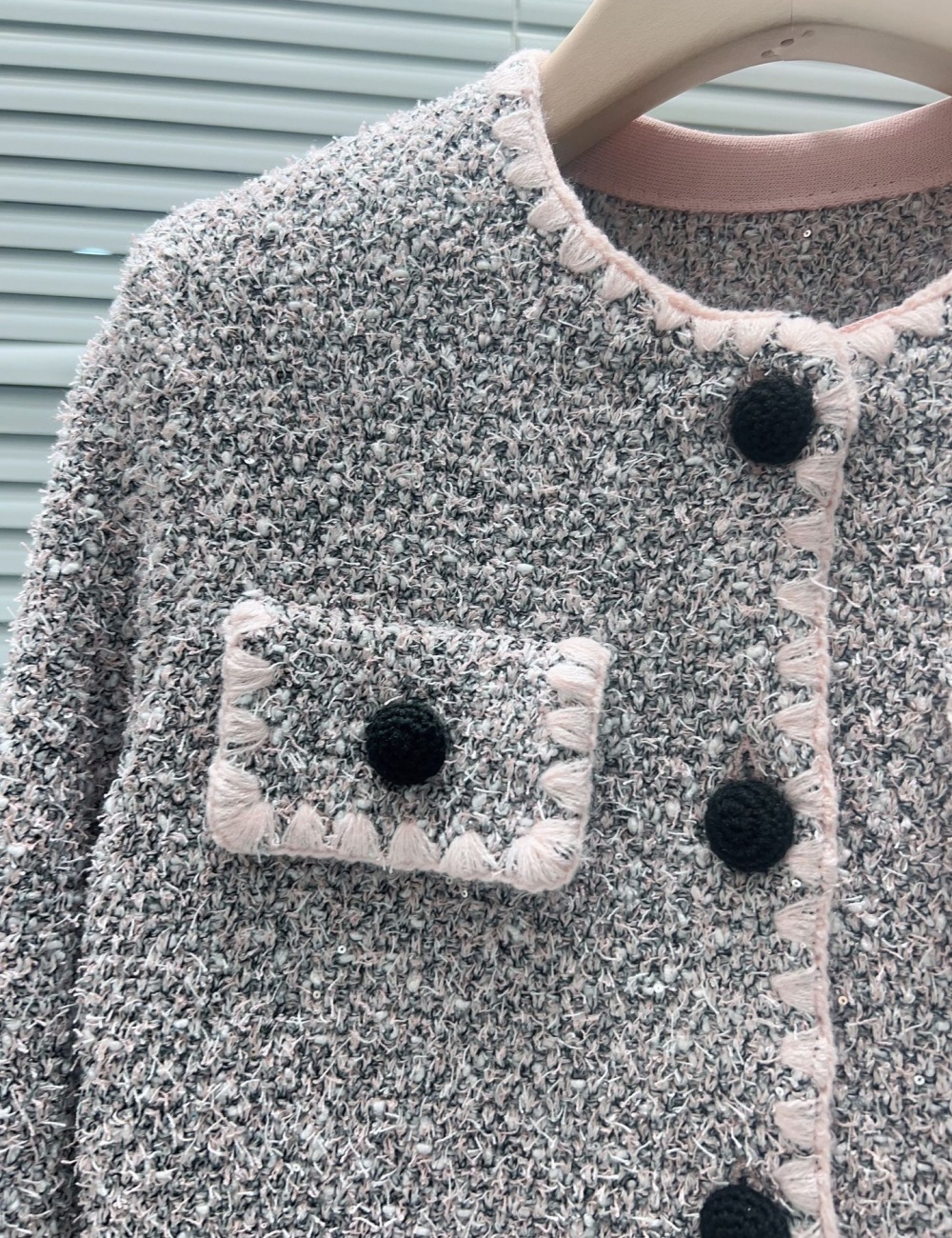 Autumn and winter chanelstyle coat commuting cardigan