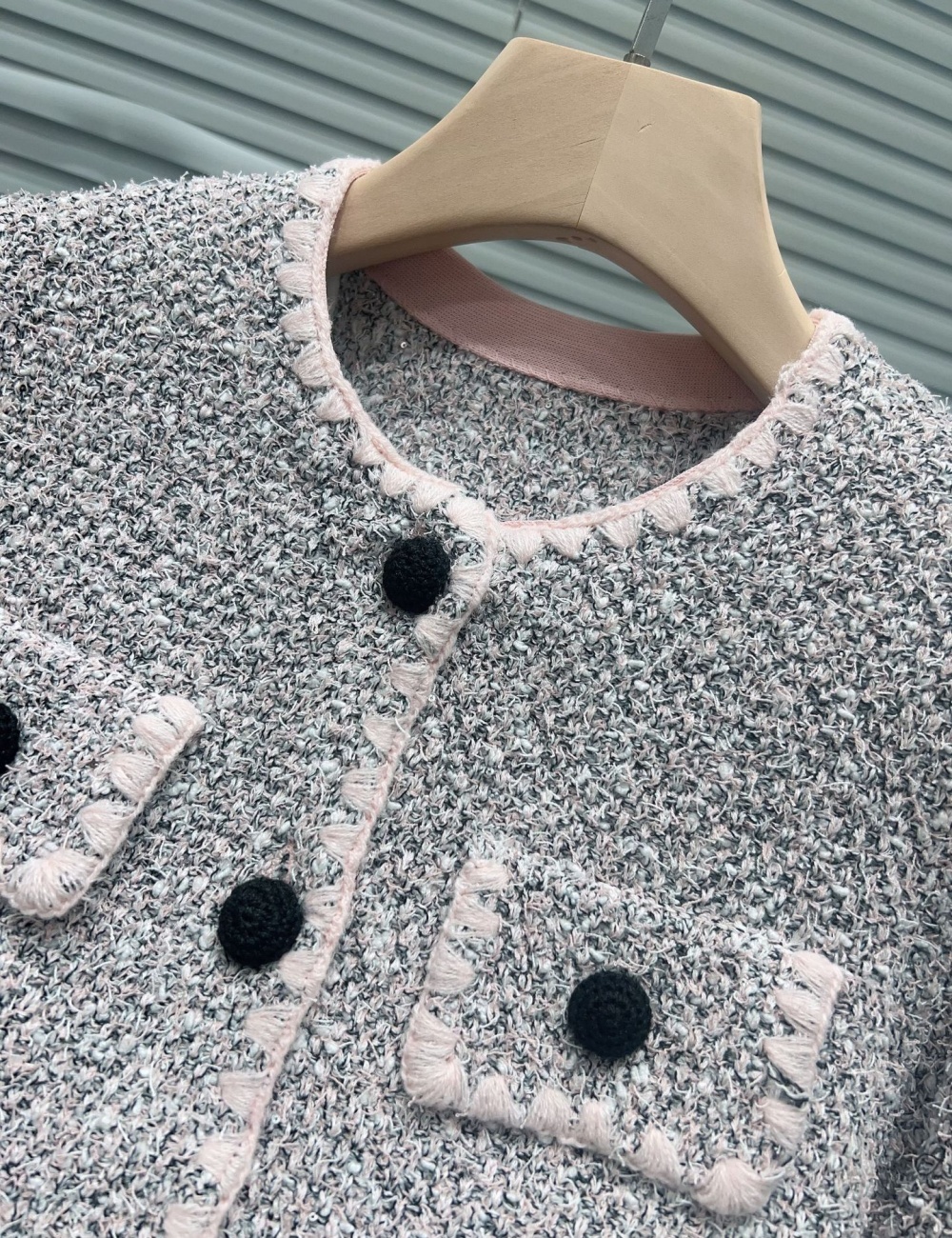 Autumn and winter chanelstyle coat commuting cardigan