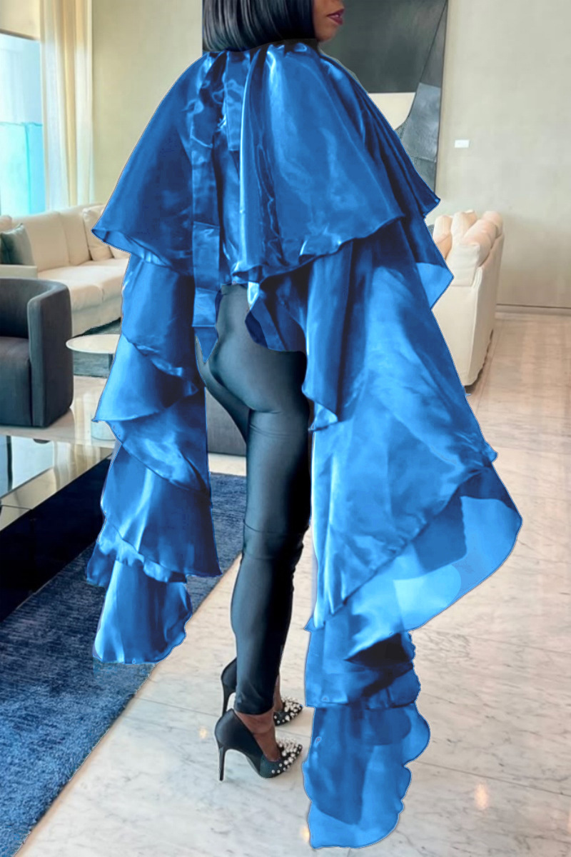 Pullover Casual sexy smock satin loose cloak