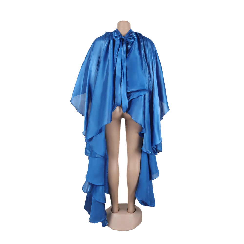 Pullover Casual sexy smock satin loose cloak