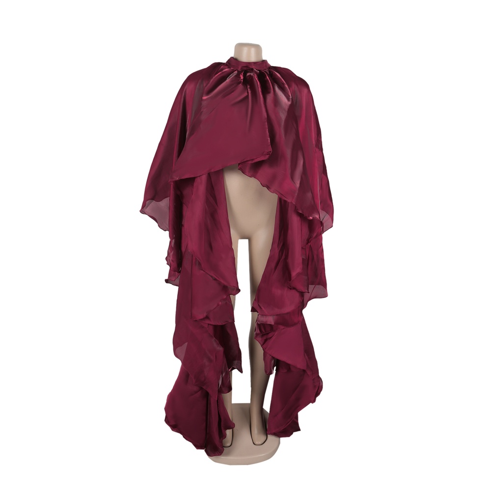 Pullover Casual sexy smock satin loose cloak
