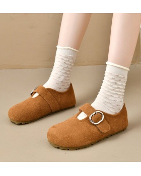Spring and autumn flattie France style shoes