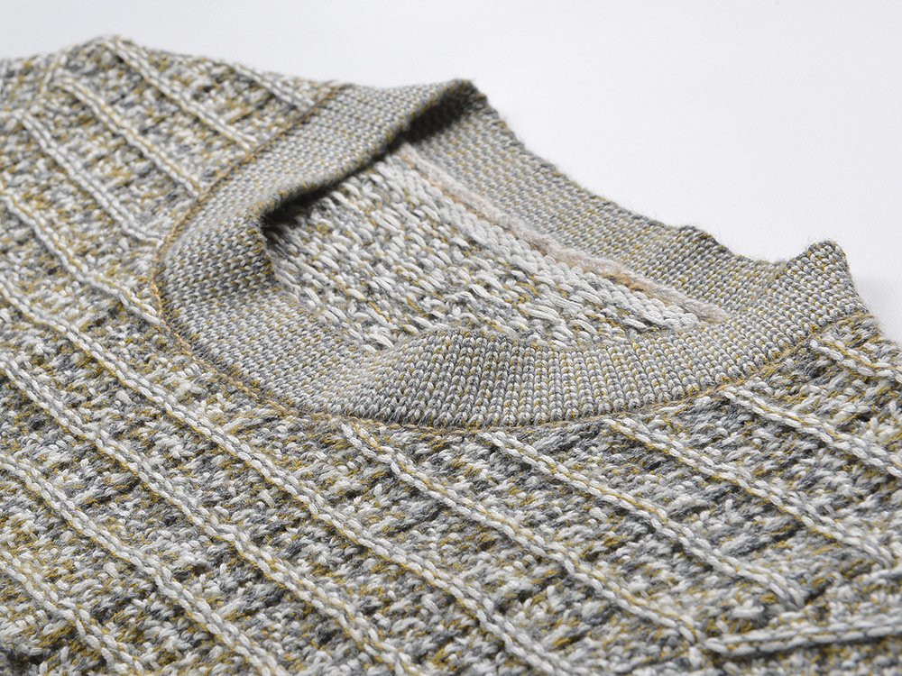 Plaid chanelstyle fashion round neck show young dress