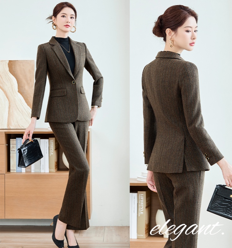 Temperament suit pants business suit a set for women