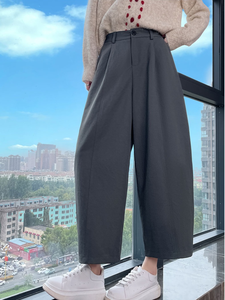 Simple all-match casual pants fashion nine pants