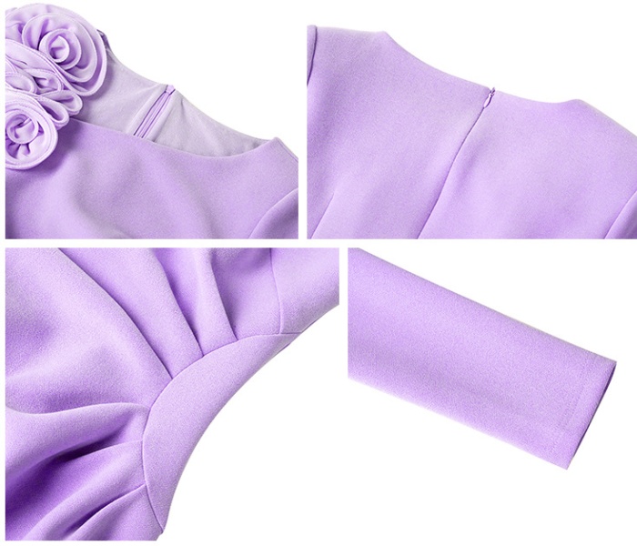 Stereoscopic formal dress long dress for women