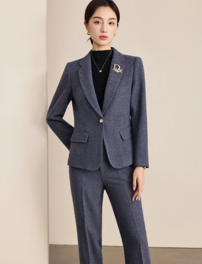 Overalls simple commuting business suit a set for women