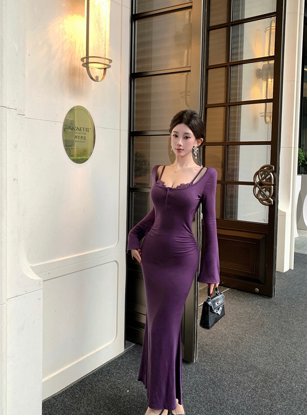 Lace sling dress temperament enticement underwear