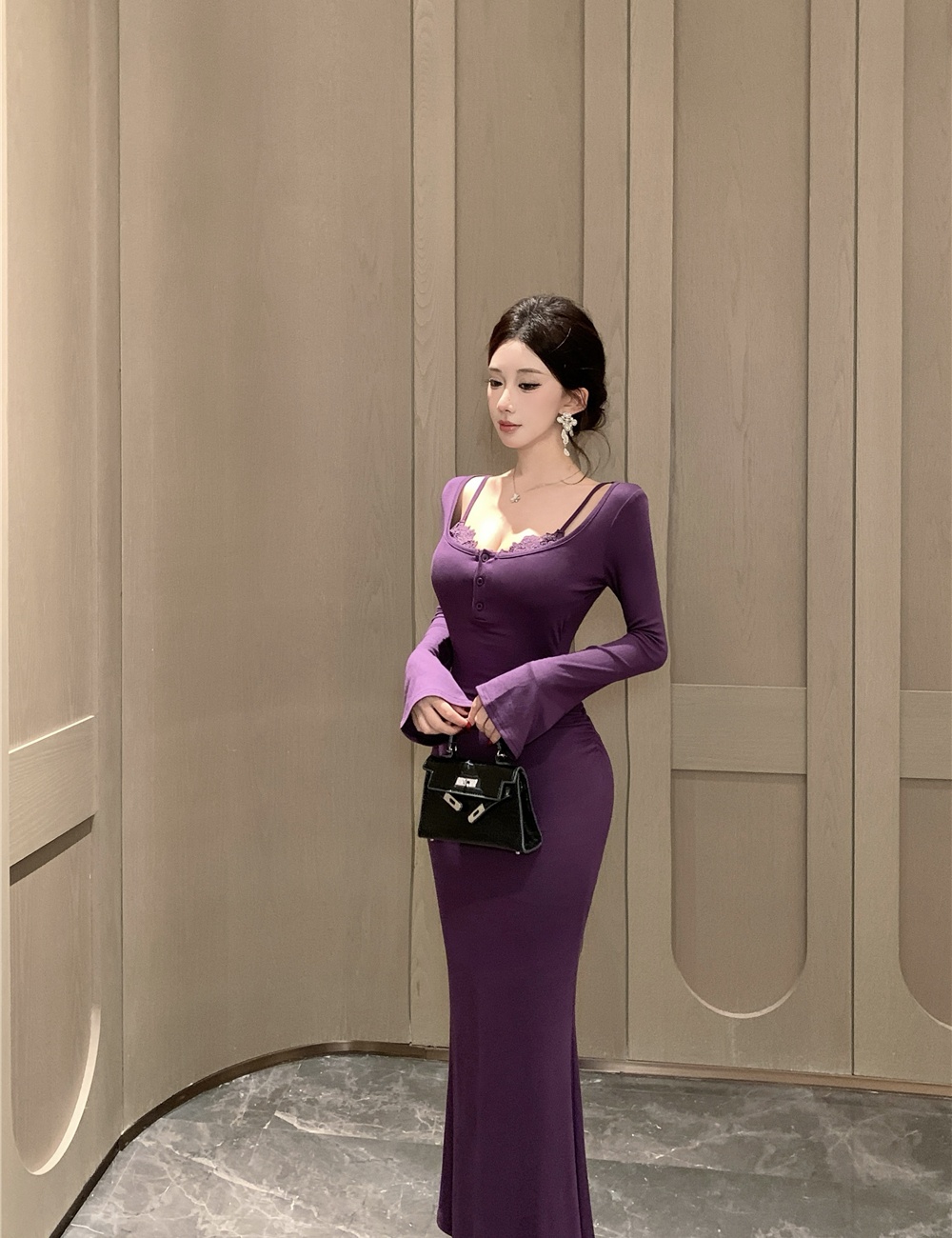 Lace sling dress temperament enticement underwear