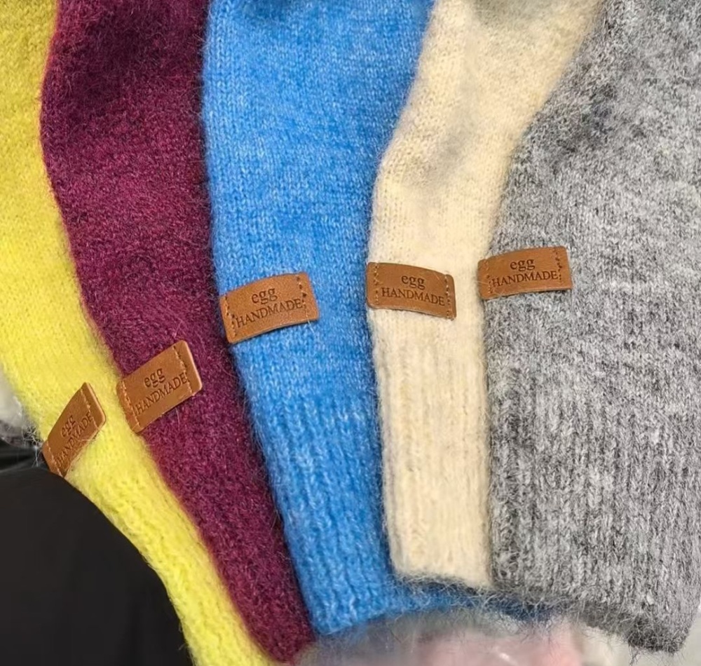 Lazy pullover sweater loose plush tops