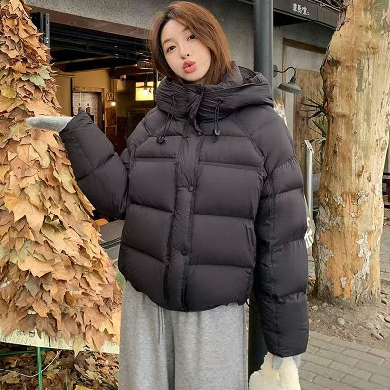 Winter thick down coat hooded fashion coat for women