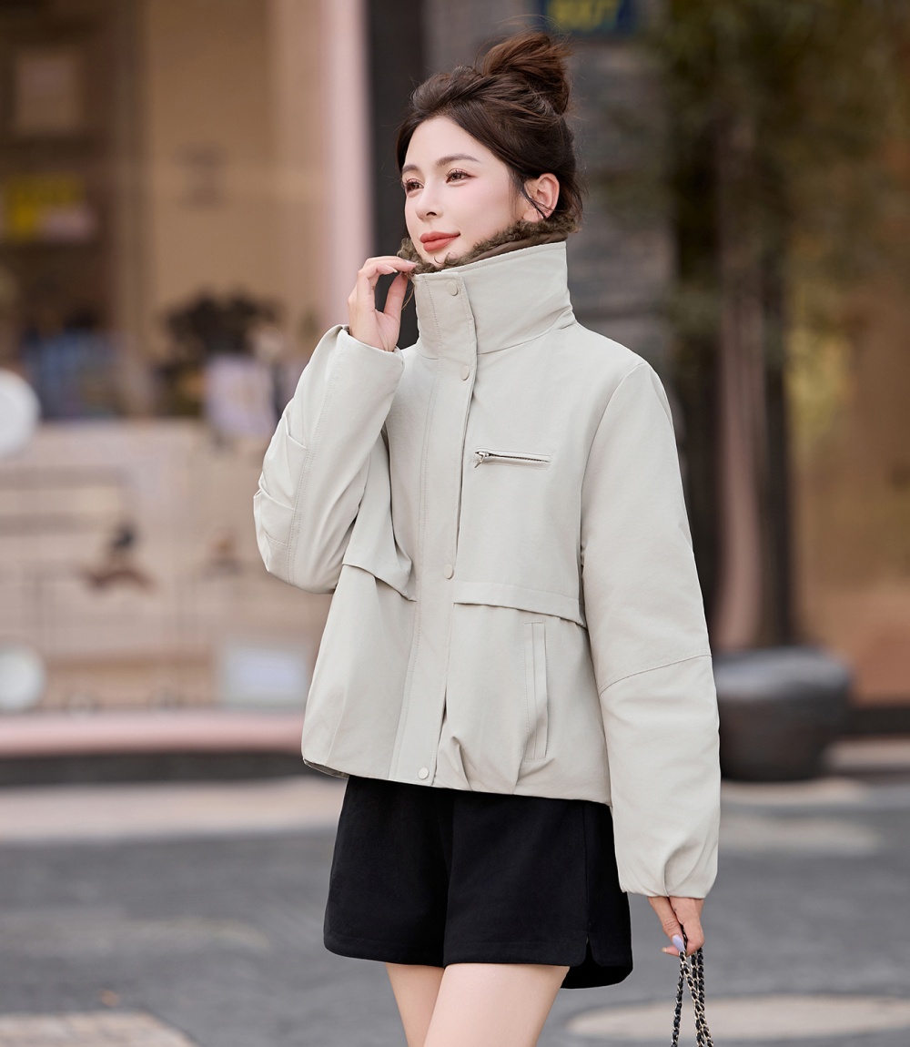 Thermal simple winter parka fashion fashionable with hair