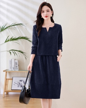 Spring show young fashion skirt 2pcs set for women