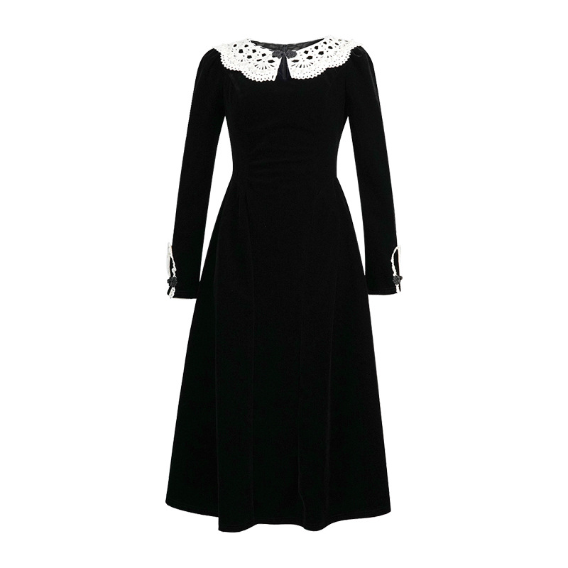 Annual meeting dress lace formal dress for women