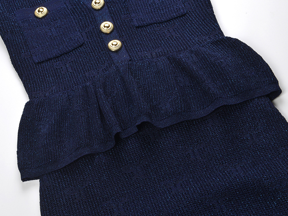 Chanelstyle autumn long sleeve ladies dress