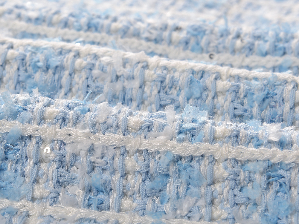 Round neck temperament coat sequins cardigan