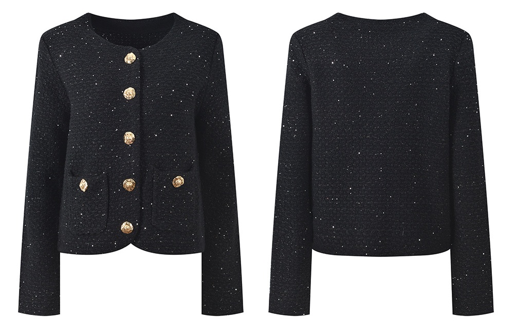 France style light luxury all-match short coat