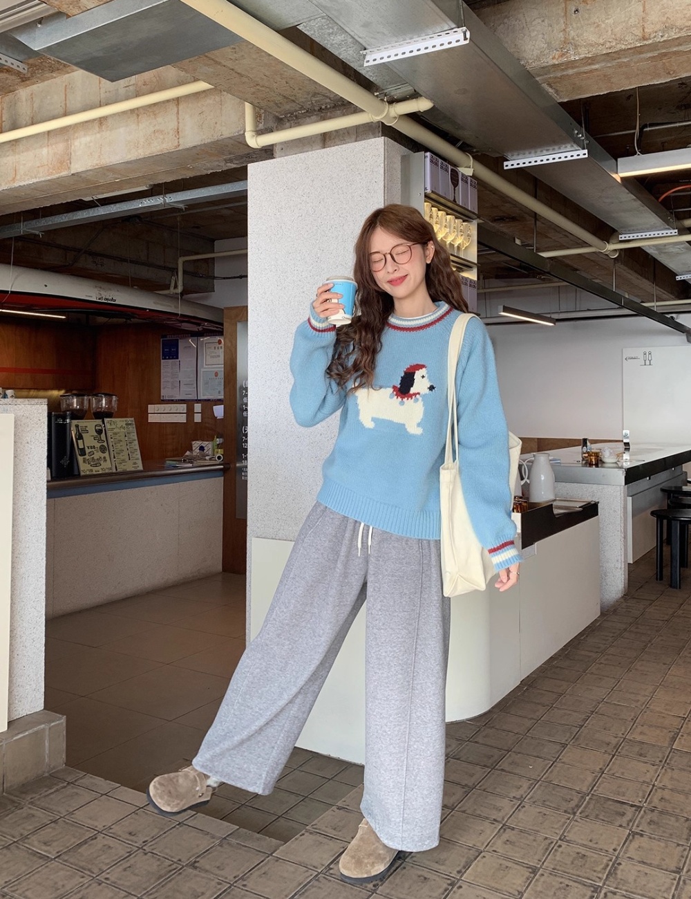 Lovely show young sweater puppy autumn and winter tops