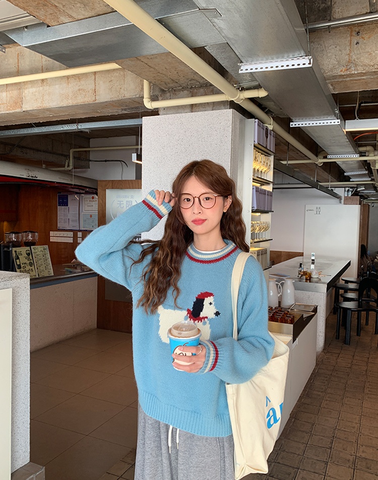 Lovely show young sweater puppy autumn and winter tops