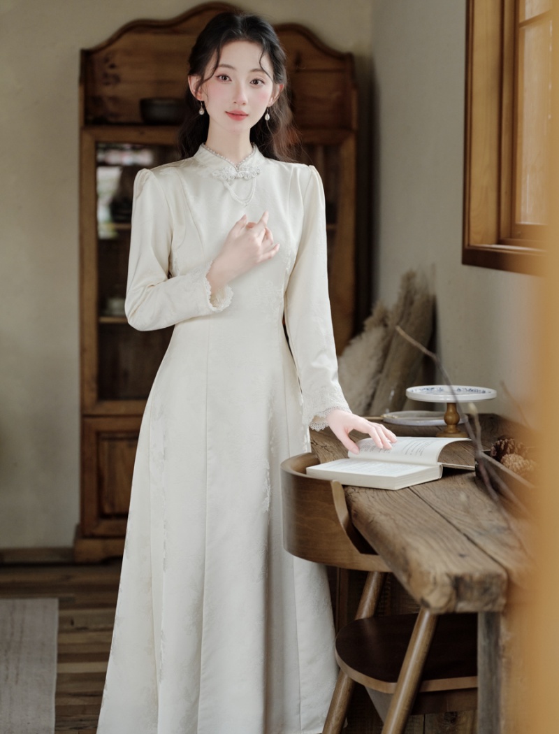 Classical cheongsam 2pcs set