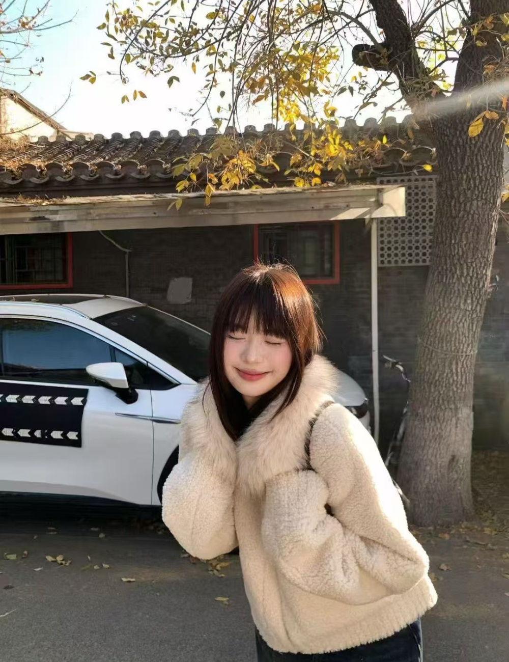 Thermal autumn short sweater thick winter Korean style coat