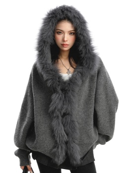 Autumn and winter sweater knitted cardigan for women