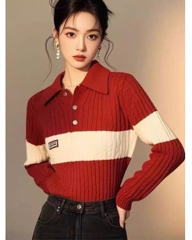 Autumn and winter sweater Korean style tops for women
