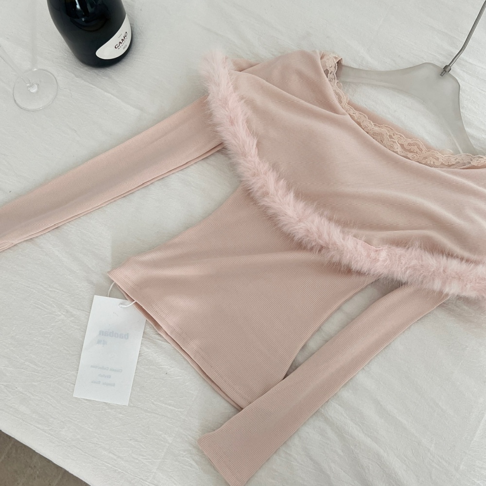 Japanese style long skirt sweater a set