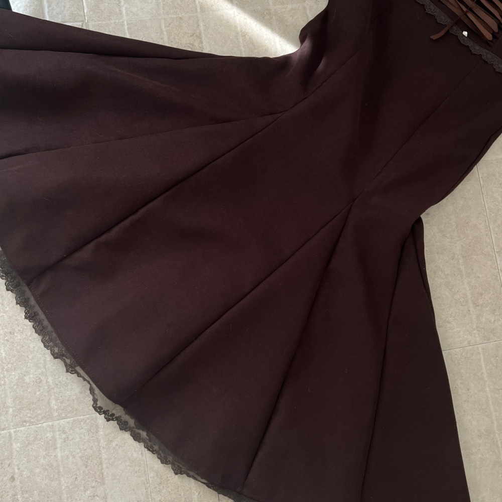 Japanese style long skirt sweater a set