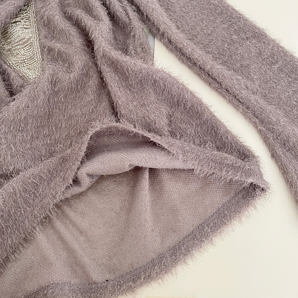 Pink antique silver fashion knitted tops