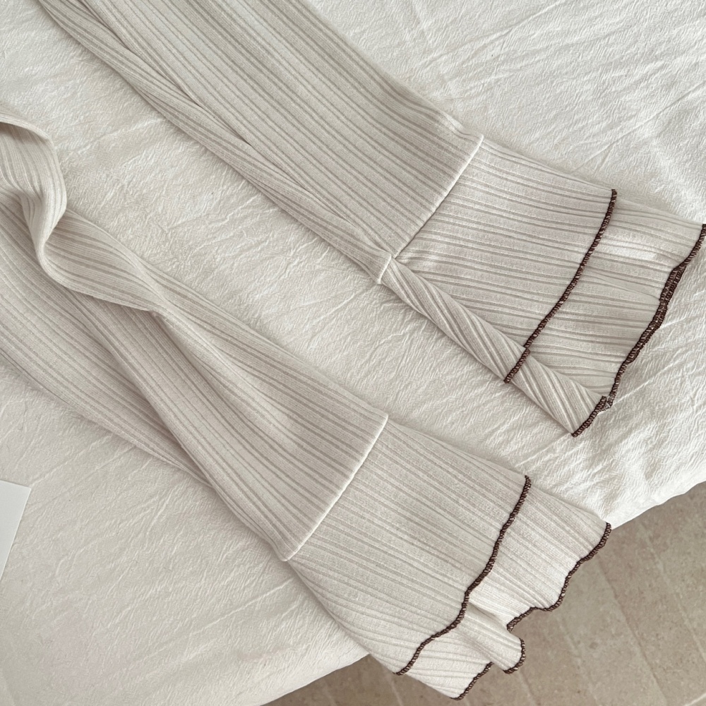 With belt short skirt winter tops a set