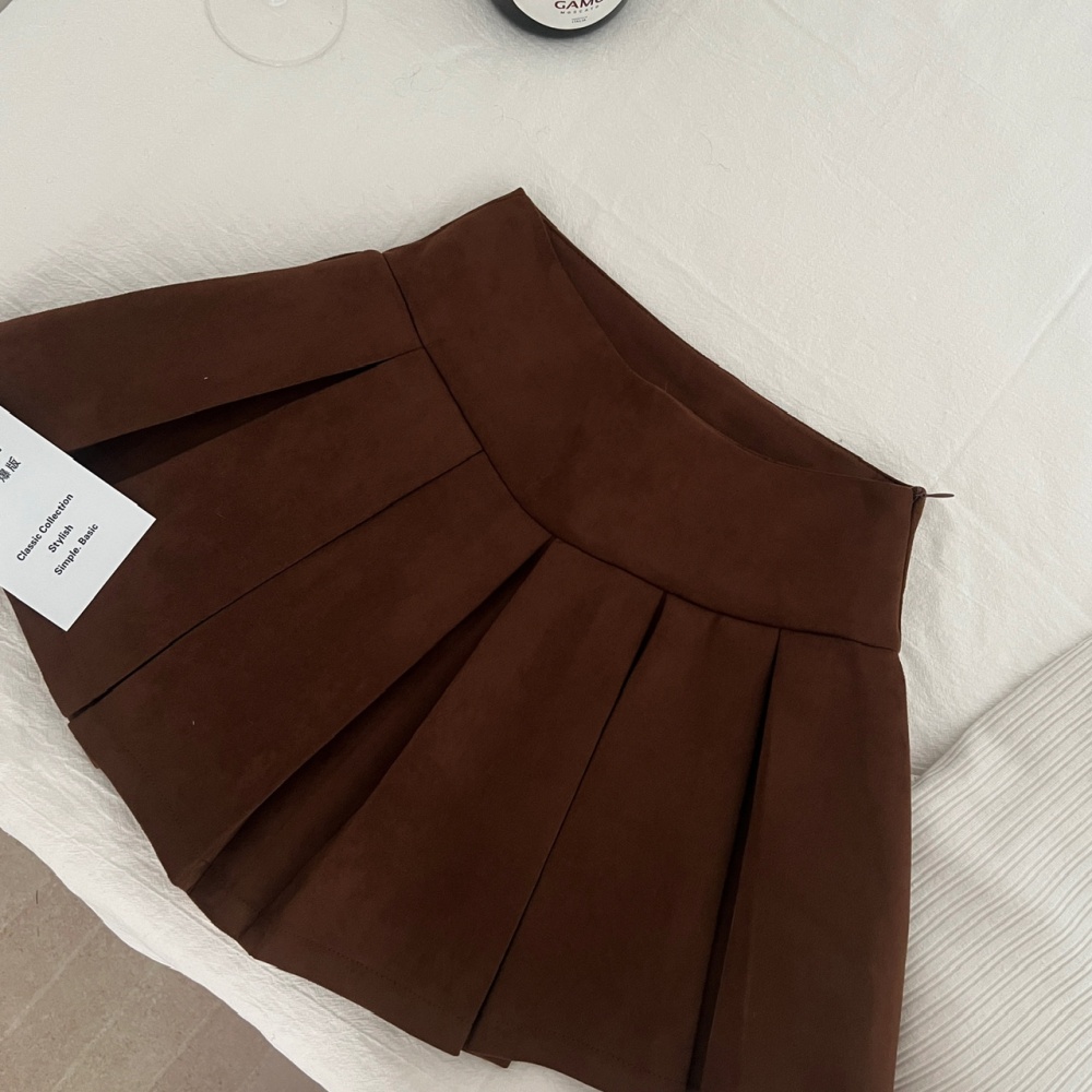 Pullover pink short skirt winter sweater 3pcs set